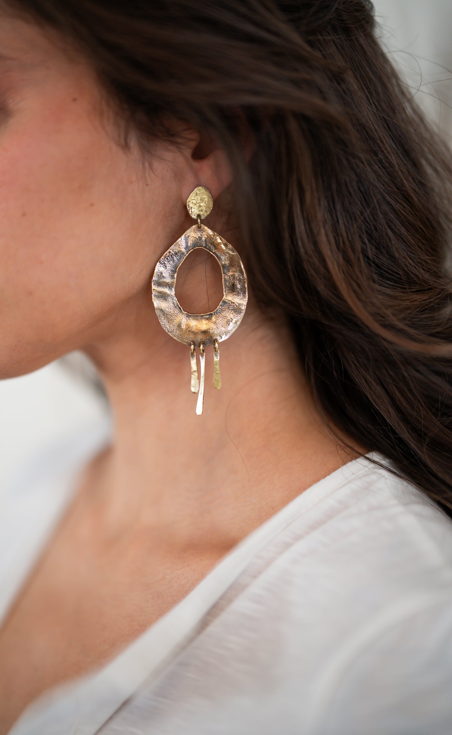 Gold Earring