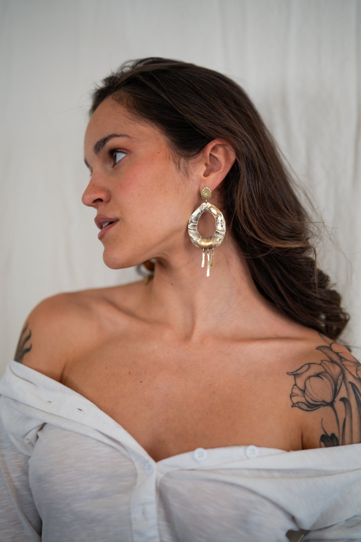 Gold Earring